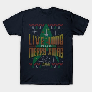 Live Long and Merry Xmas T-Shirt